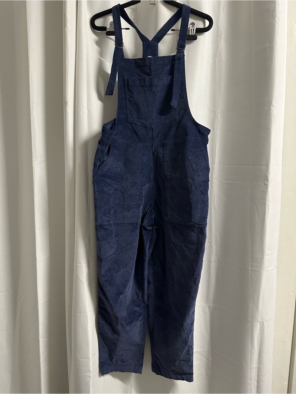 Aerie corduroy Women's Navy Blue Overalls S